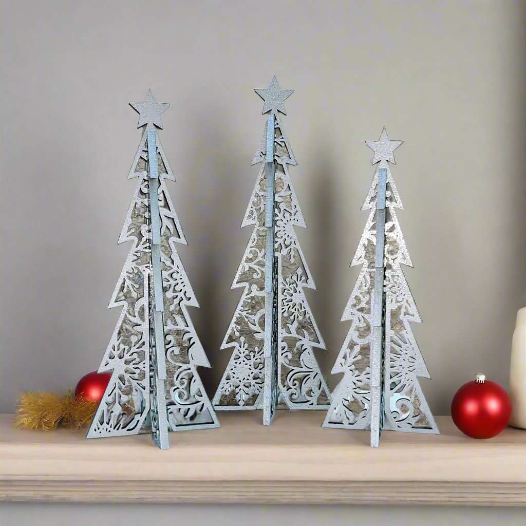 Christmas Floral Trees